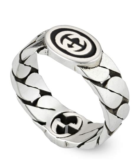 gucci ring hartje|designer Gucci silver rings.